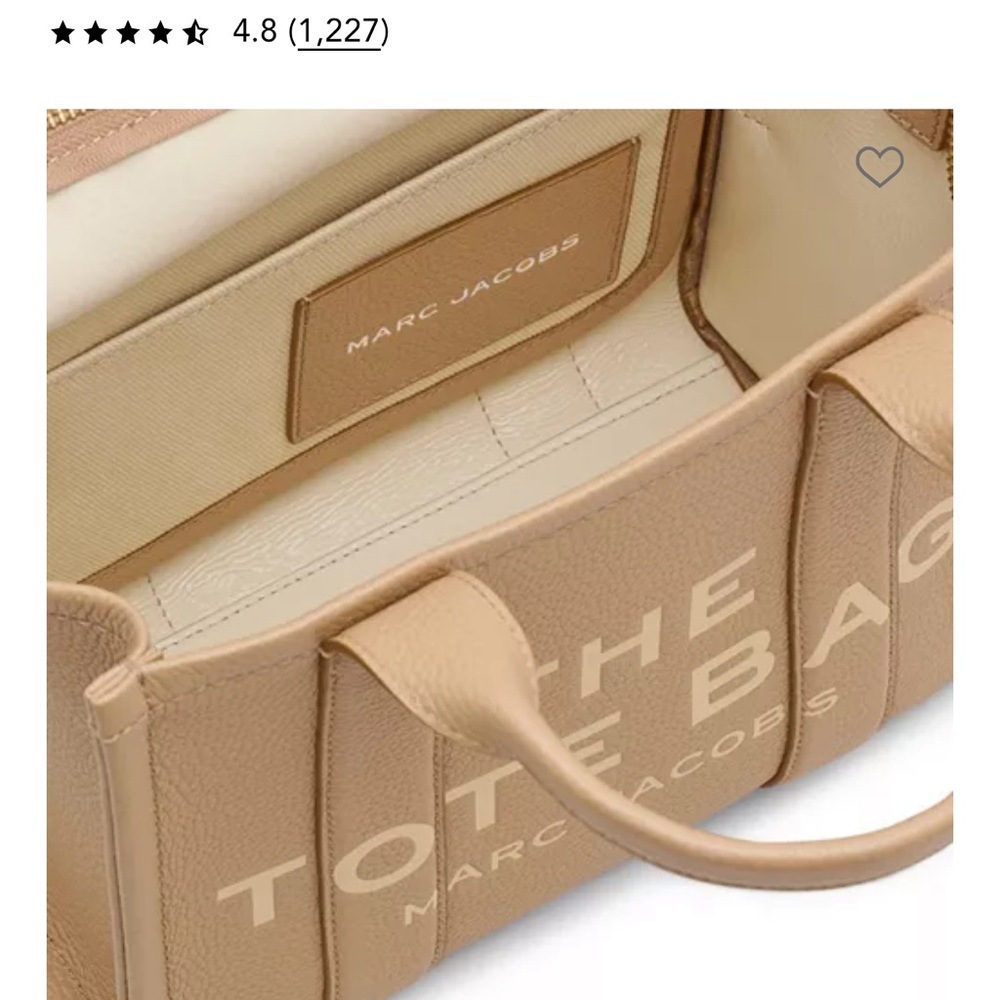 Marc Jacobs The Leather Small Tote bag - Picture 10 of 16
